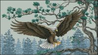 Вышивка крестом Величественный орел