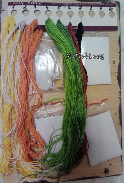 подсолнух в технике стринг-арт 