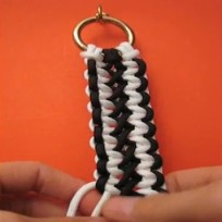 Красивая плетеная ручка для вязаной сумки "Соломонова полоса"-очень легко сделать