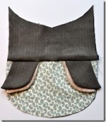 сшиваем тело совы