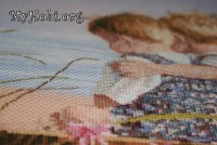 вышивка крестом дружбаны - готовая работа вышивка крестом дружбаны