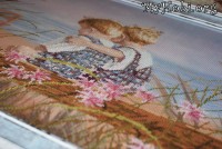 вышивка крестом дружбаны - готовая работа вышивка крестом дружбаны - готовая работа