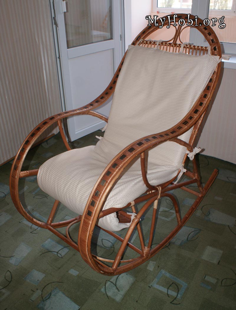 кресло-качалка с сидением