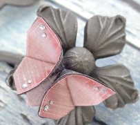 Бабочки из ткани для украшений для декора