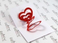 Мастер-класс как создать открытку с сердечком своими руками - легко и быстро