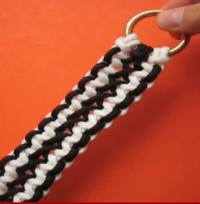 Красивая плетеная ручка для вязаной сумки "Соломонова полоса"-очень легко сделать
