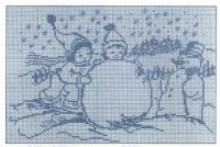 Лепим снеговика