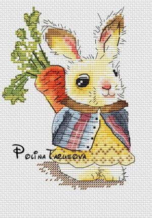 Кролик и морковка