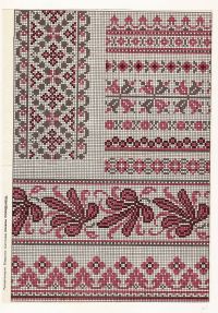 Вышивка крестом Орнамент для сорочки-3