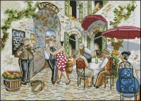 Вышивка крестом Cafe Dance