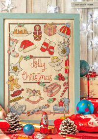 схема вышивки крестом рождественский семплер