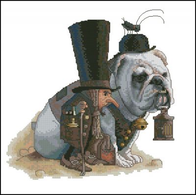 Вышивка крестом Я и моя собака