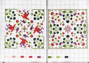 Вышивка крестом Мотивы для бикорню11