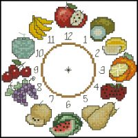 CS 022-62 Fruits Clock