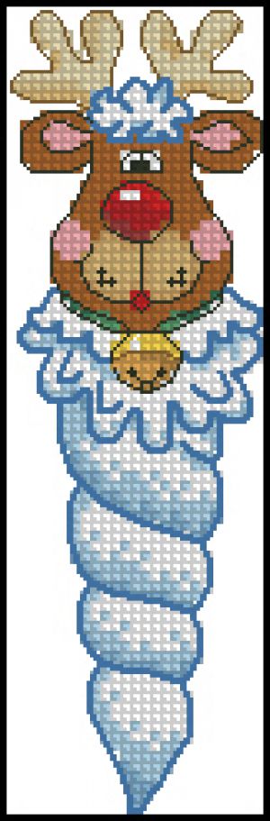 Новогодняя сосулька