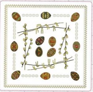 Скатерть пасхальная