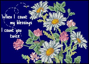 Ромашки и клевер