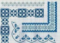 Вышивка крестом Орнамент для сорочки (скатерти) - 1