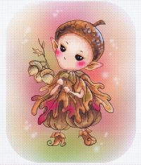 Вышивка крестом Желудевый эльф