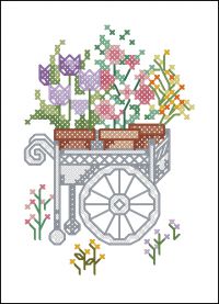 Цветочная открытка