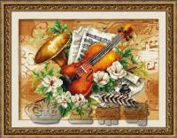 схема для вышивки крестом Людвиг ван Бетховен