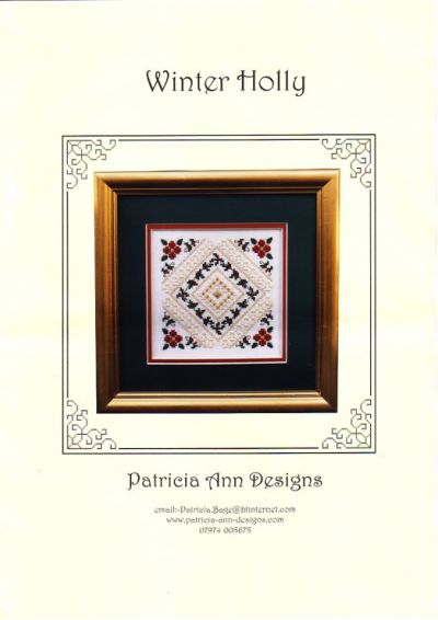 схема вышивки цветочный узор крестик - хардангер