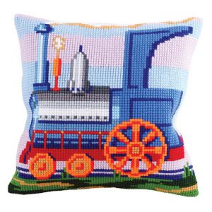 Подушка с паровозом