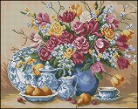 ChM2007-1 China Blue Spring Flowers