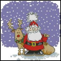 CS MS Santa &amp; Reindeer