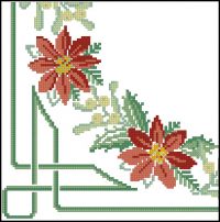 Zweigart Poinsettia TT