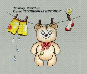 Мишка - детская метрика