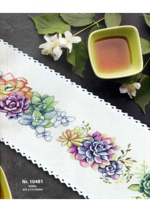 Суккуленты для салфетки