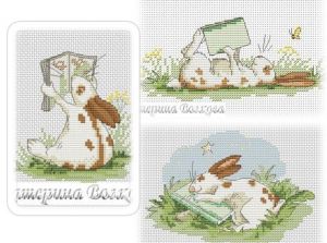 Зайка читает сказки