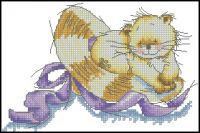 Anchor STC Cat with hat