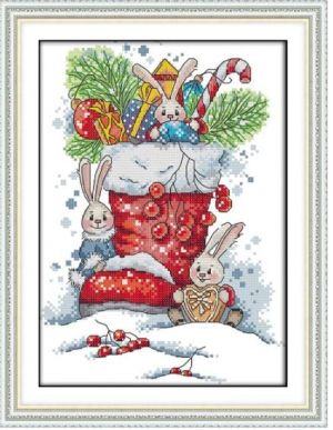 Зайки с подарками