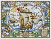Вышивка крестом Путешествие в новый мир