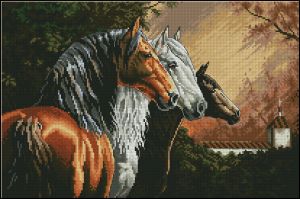 Dimensions 35091 Equine Trio