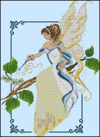 Вышивка крестом Летняя фея
