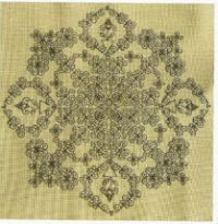 Снежинка - кружевная