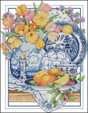 Цветочная посуда