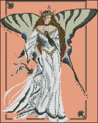 Вышивка крестом Чудо-бабочка