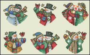 Новогодние сердечка