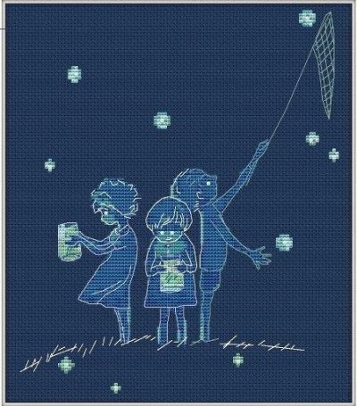 Вышивка крестом Собирая звезды