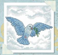 Вышивка крестом Благодарность за мир