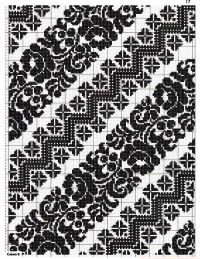 Вышивка крестом Узор 19