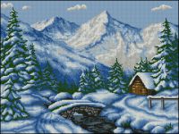 Зима в горах