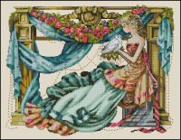 Вышивка крестом Афина - богиня мудрости