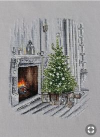 Вышивка крестом Рождество