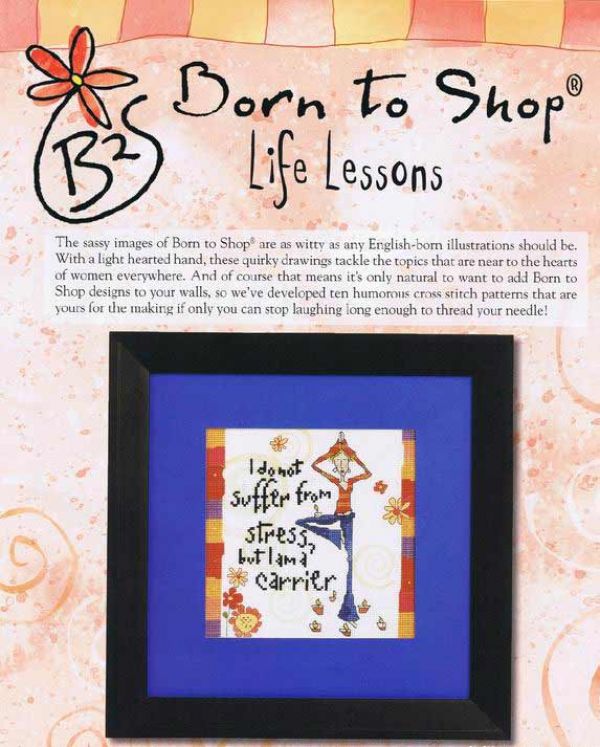 Вышивка крестом Никакого стресса