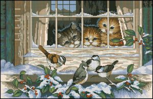 Птицы за окном